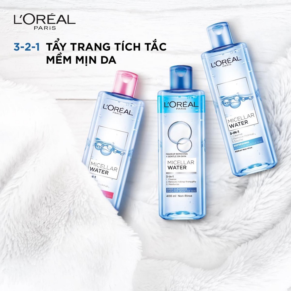 Nước tẩy trang l'Oreal Paris có tốt không? Vì sao được nhiều người tin dùng?