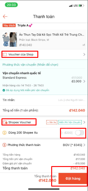 Chọn phương thức thanh toán phù hợp