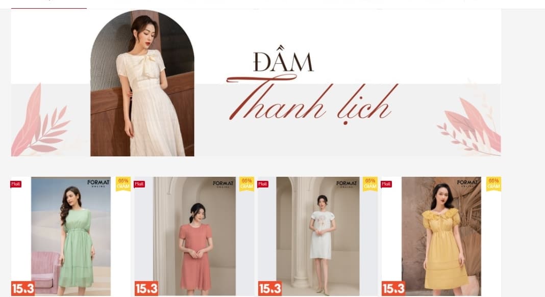 top Local brand nữ được yêu thích nhất trên Shopee