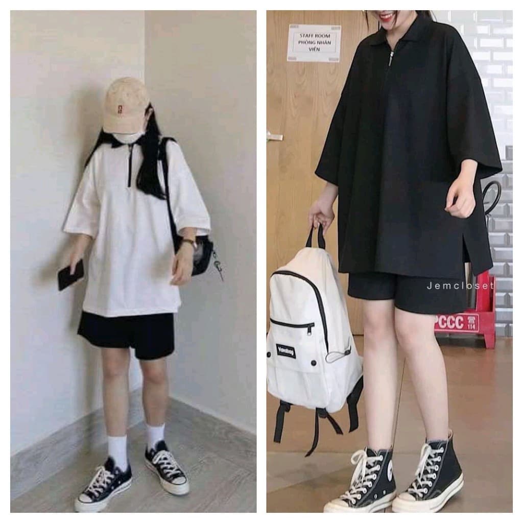 5 mẫu áo thun form rộng được yêu thích nhất trên Shopee