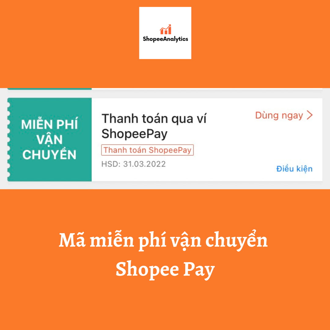 mã miễn phí bận chuyển shopee pay