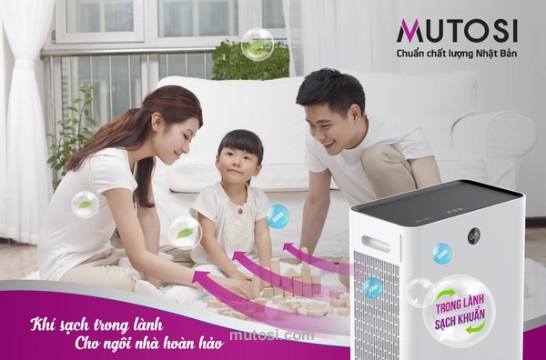 Review máy lọc không khí Mutosi MAP-801H-UV