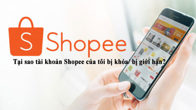 tài khoản shopee bị khóa