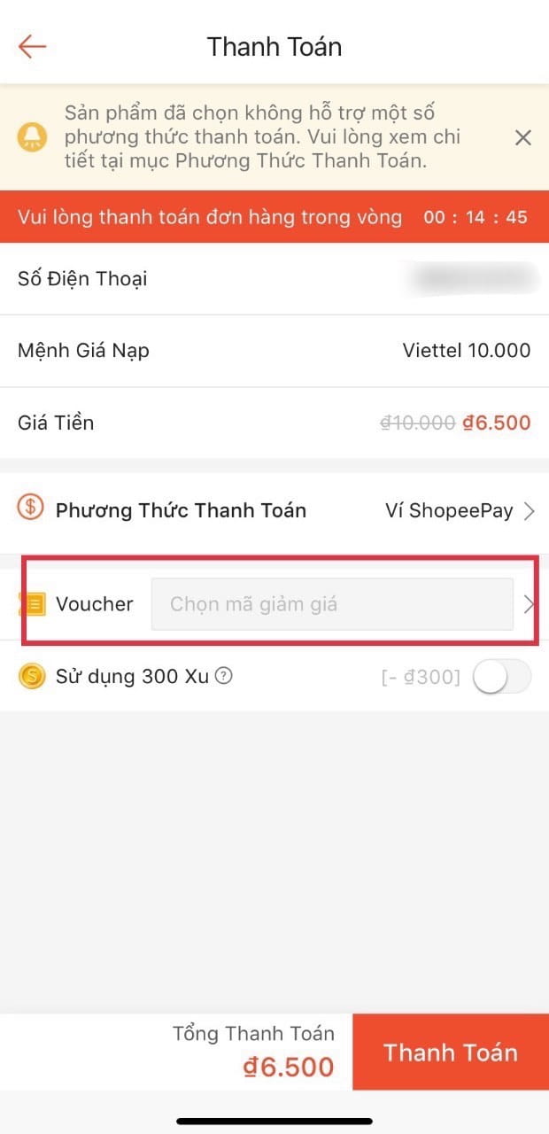 thêm mã giảm giá để nhận thêm ưu đãi