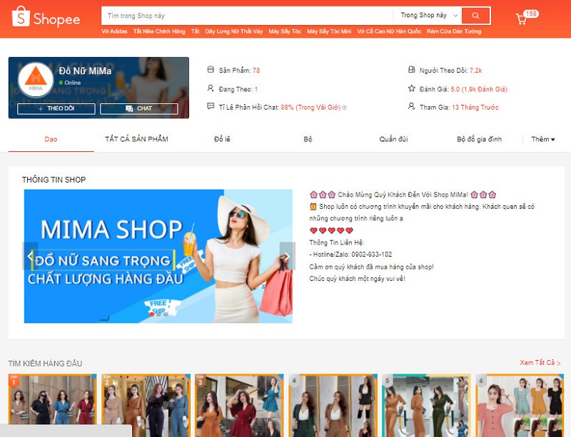 Top 7 shop bán đồ bộ ống rộng trên Shopee siêu xinh, xứng đáng cho chị em xuống tiền