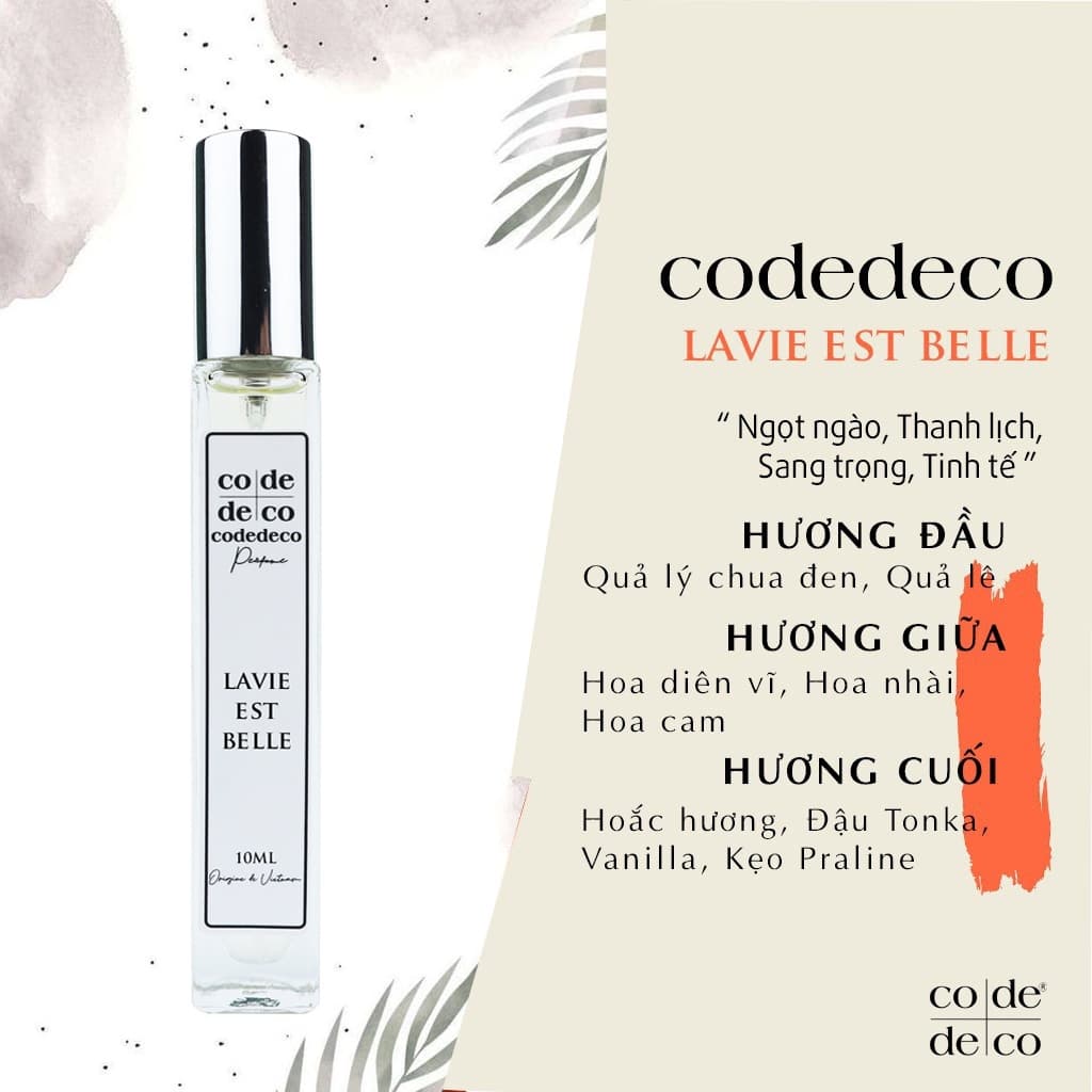 Code Deco La Vie est Belle L'Éclat L'Eau de Toilette