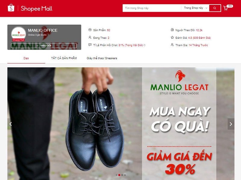 7 Shop chuyên giày da nam giá tốt chất lượng cao được yêu thích nhất Shopee 2022