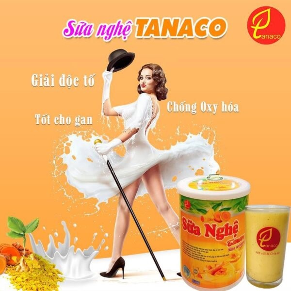 Sữa nghệ Tanaco giá bao nhiêu? Công dụng của sữa nghệ Tanaco là gì?