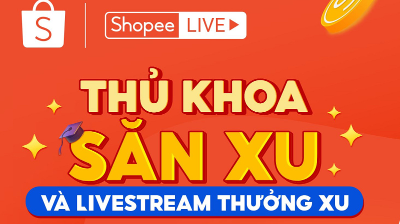 Hướng dẫn cách nhận xu trên Shopee Live hiệu quả