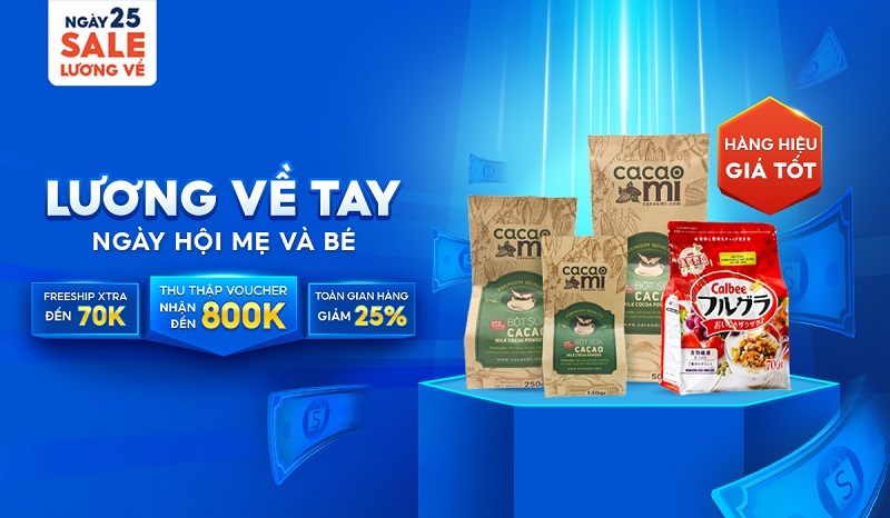 Shopee 25.9: Freeship Xtra 70K, thu thập voucher nhận đến 800K, giảm ...
