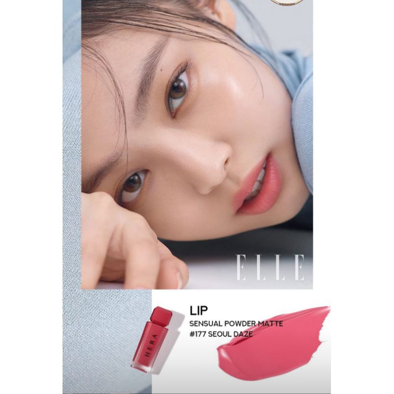 Review son kem lì Hera Sensual Powder Matte - thỏi son đình đám được