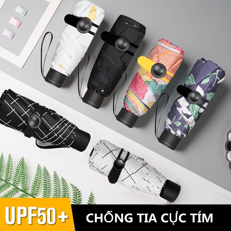 7 chiếc ô mini bỏ túi siêu đáng yêu, giá rẻ khi mua trên Shopee