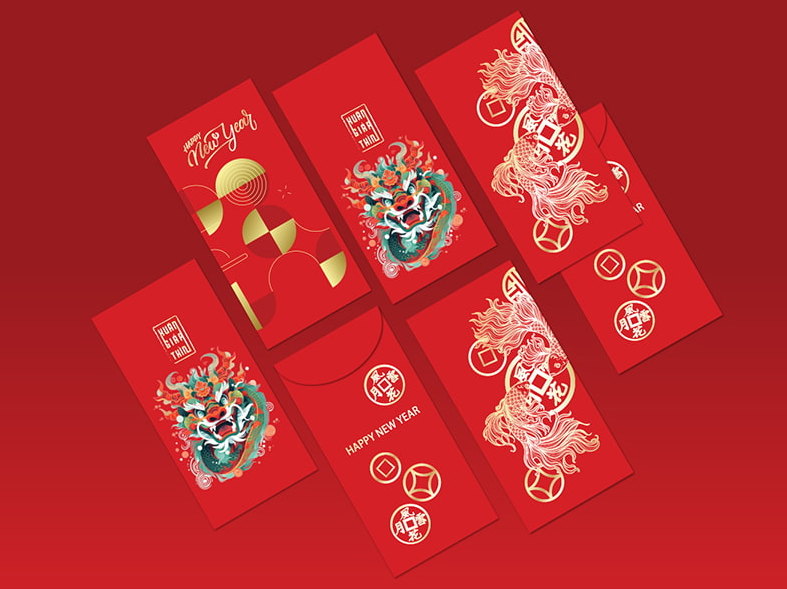 Top 7 mẫu bao lì xì Tết 2025 trên Shopee đẹp, ấn tượng nhất