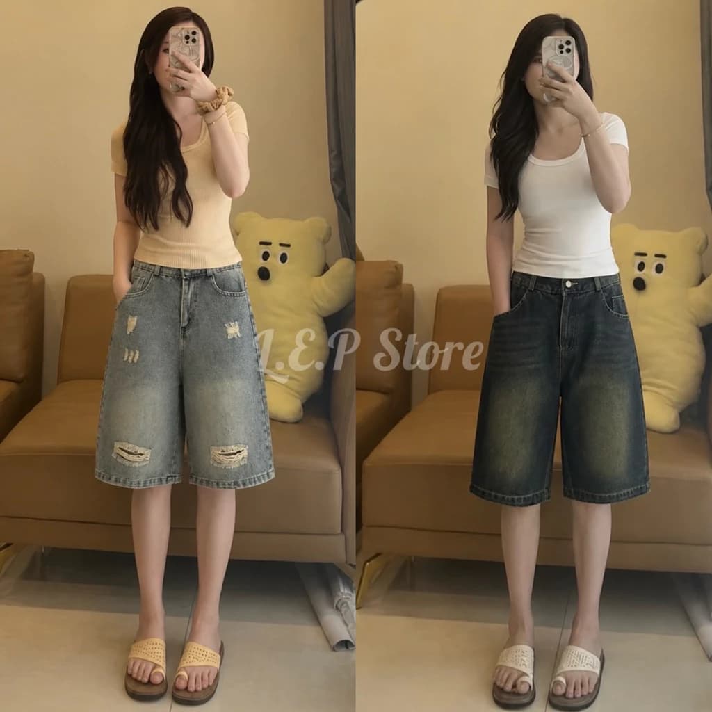 TOP 7 mẫu quần jeans lửng nữ mix gì cũng hợp, nâng tầm gu thời trang 2026
